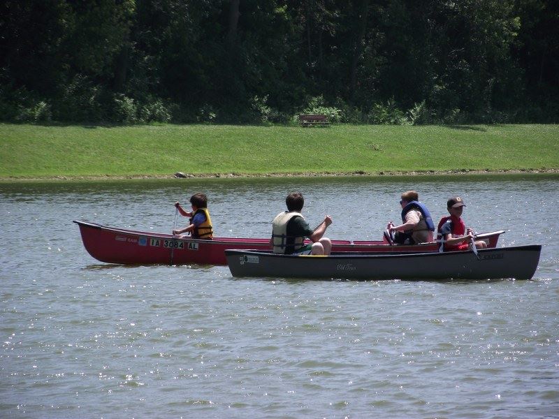 People  Canoeing