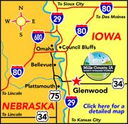 Glenwood Map
